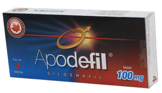 APODEFIL TAB. 100 MG. CAJA C/4