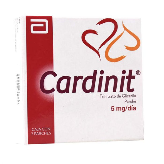 CARDINIT 5 MG 7 PARCHES