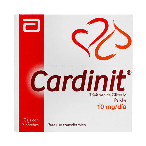 CARDINIT 10 MG 7 PARCHES