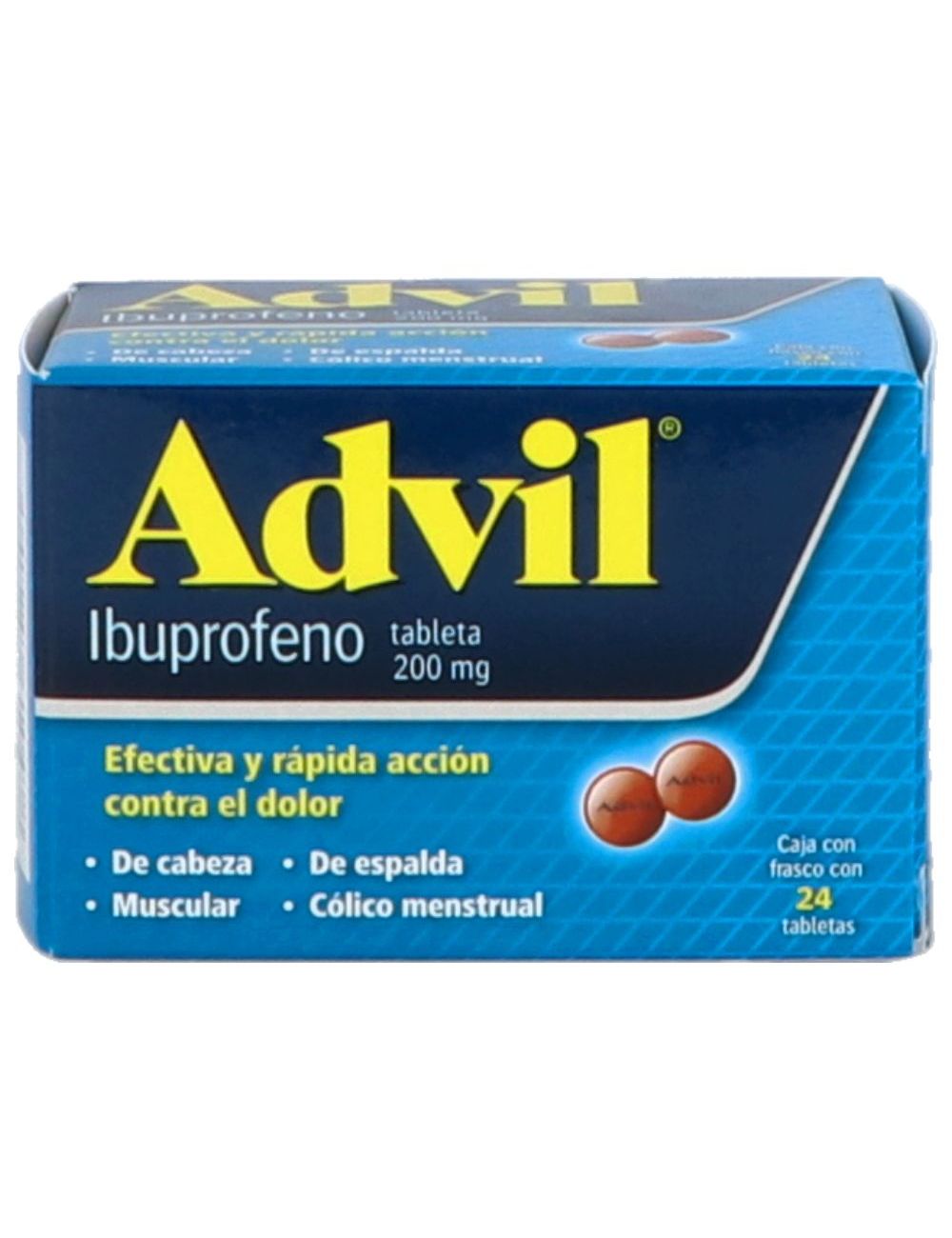 ADVIL 200 MG TAB 24