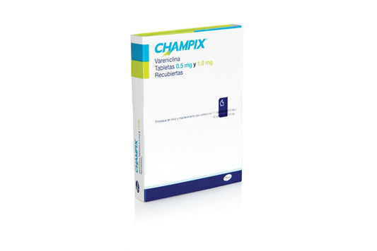 CHAMPIX 0.5MG Y 1MG - TAB 11 Y 14