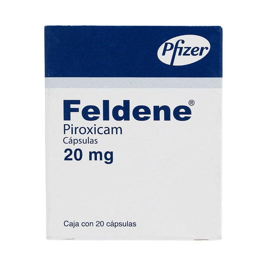 FELDENE 20 MG 20 CAPS