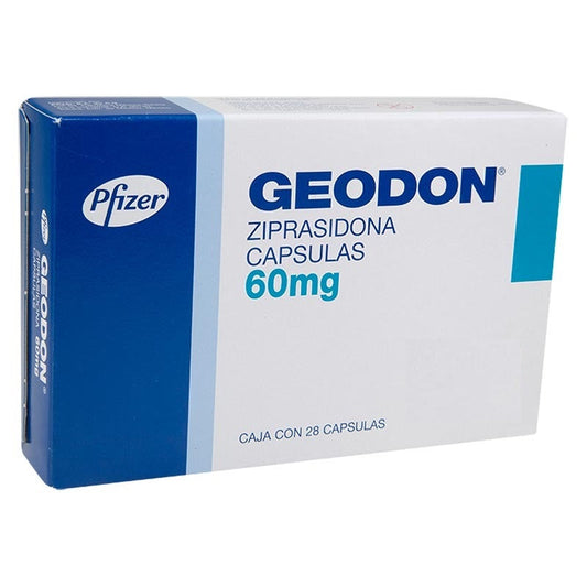 GEODON 60MG - CAP 28