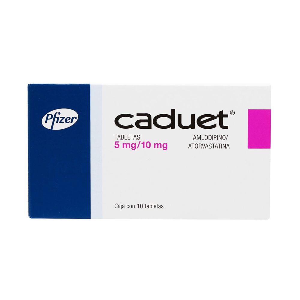 CADUET 5/10 MG 10 TAB