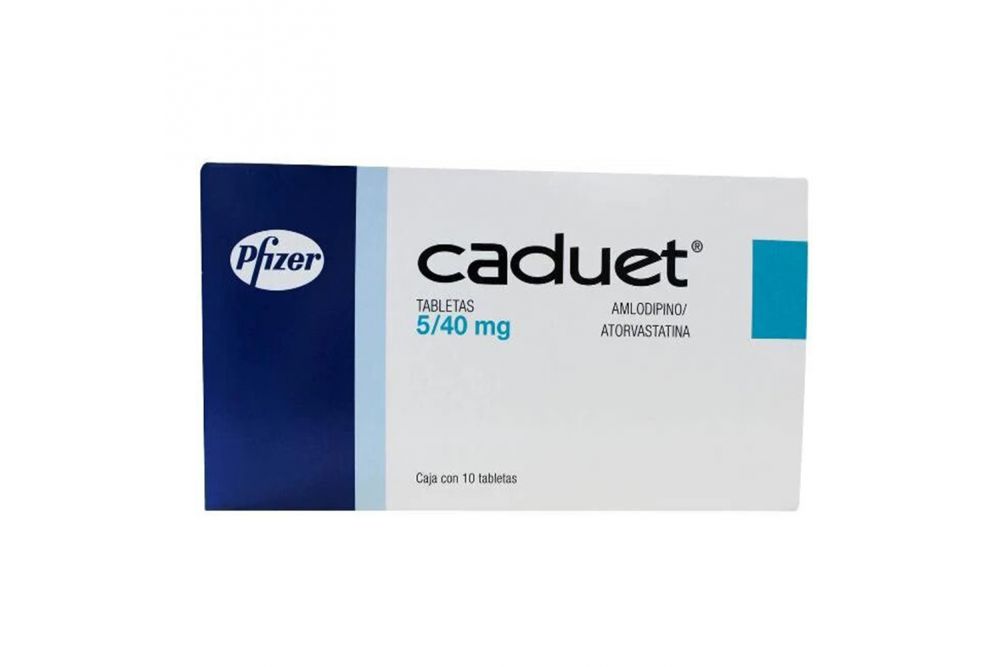 CADUET 5/40 MG 10 TAB