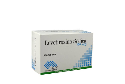 LEVOTIROXINA 100MCG 100 TAB MERCK