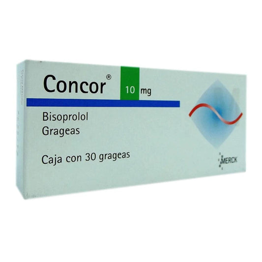 CONCOR 10 MG 30 GRAG