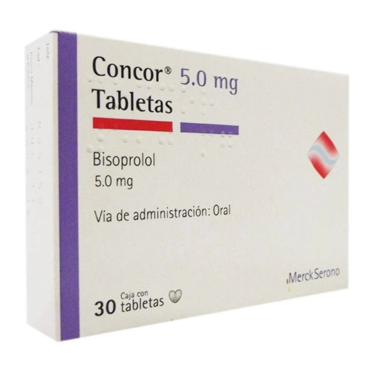 CONCOR 5.0MG 30 GRAG