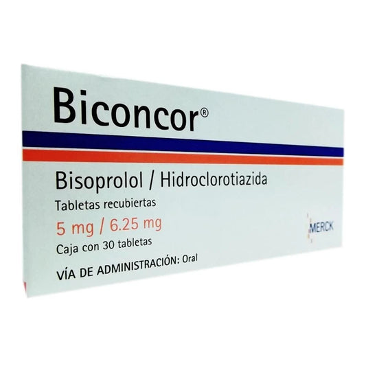 BICONCOR 5/6.25 MG 30 GRAG