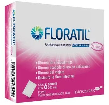 FLORATIL PED 200 MG 6 SB PVO