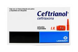 CEFTRIANOL 1 G SOL INY IV 1X10 ML