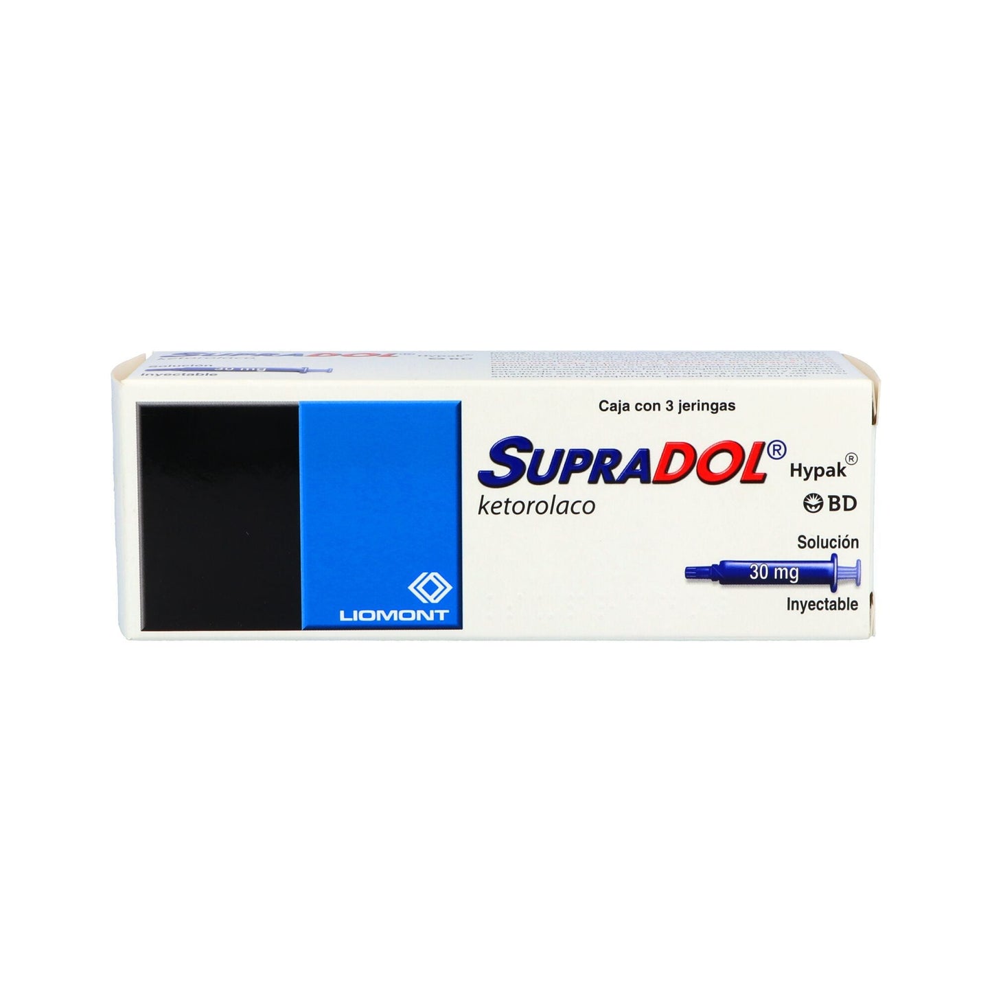 SUPRADOL HYPAK 30MG INY JGA3X1ML