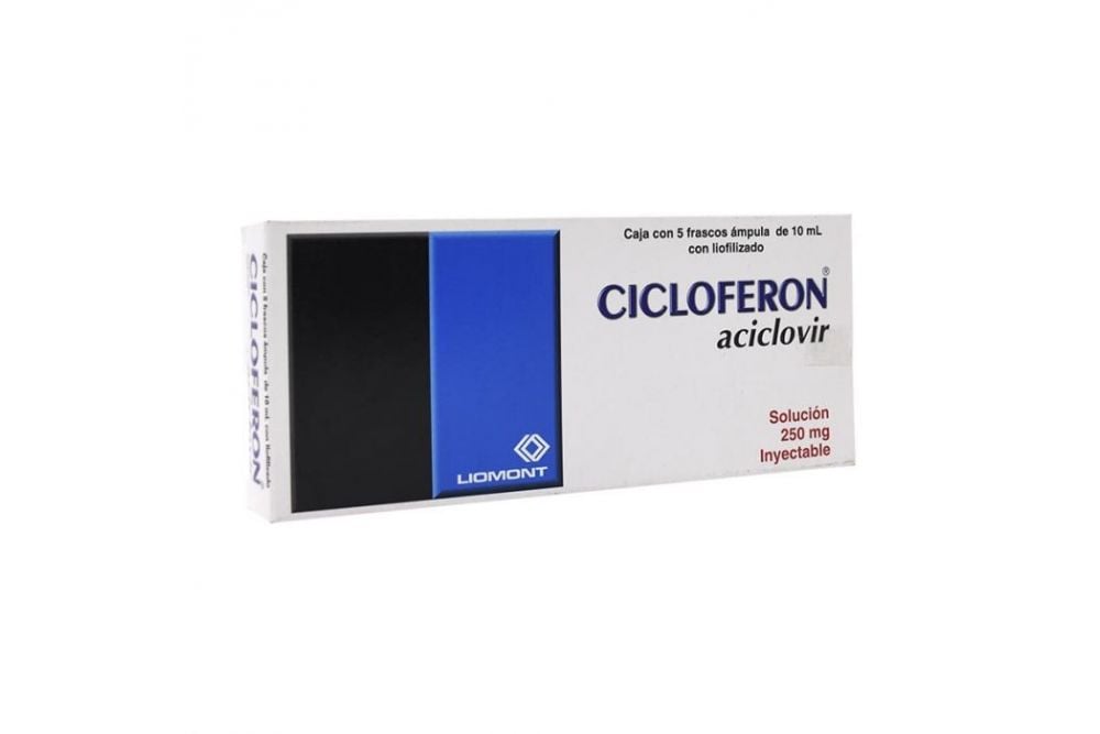 CICLOFERON INFUSION 250MGFA5X10ML