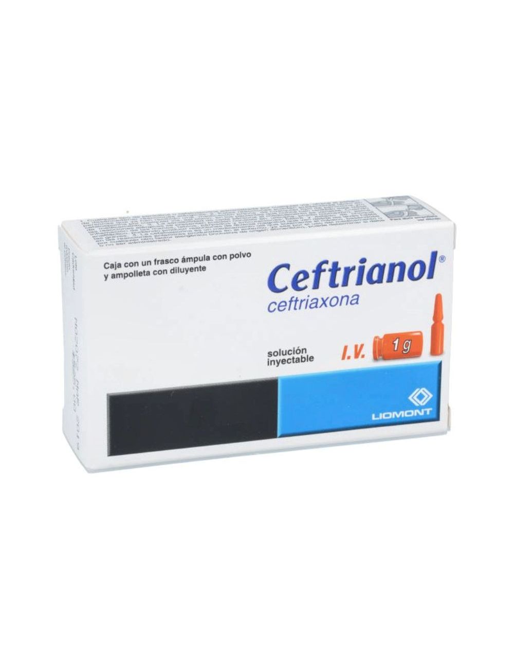 CEFTRIANOL 1G SOL INY AMP 3.5ML