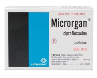 MICRORGAN 500 MG 14 TAB