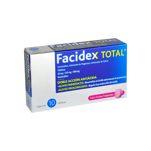 FACIDEX TOTAL FRUT TROP 10TAB MAST