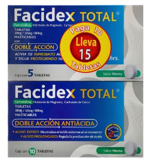 FACIDEX TOTAL 10 TAB MAST GTIS 5