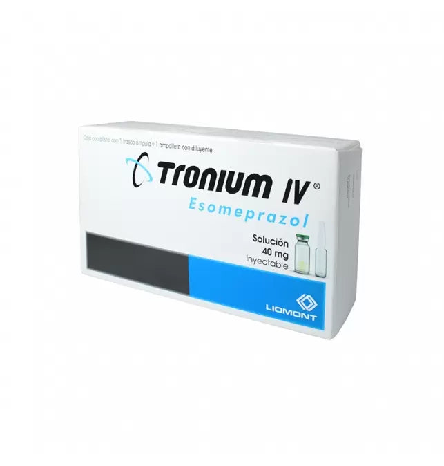 TRONIUM IV 40MG SOL INY FA Y AMP