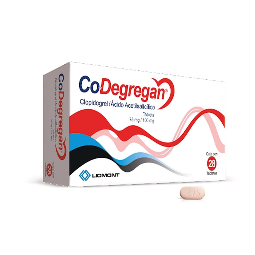 CO-DEGREGAN 75/100MG 28 TAB