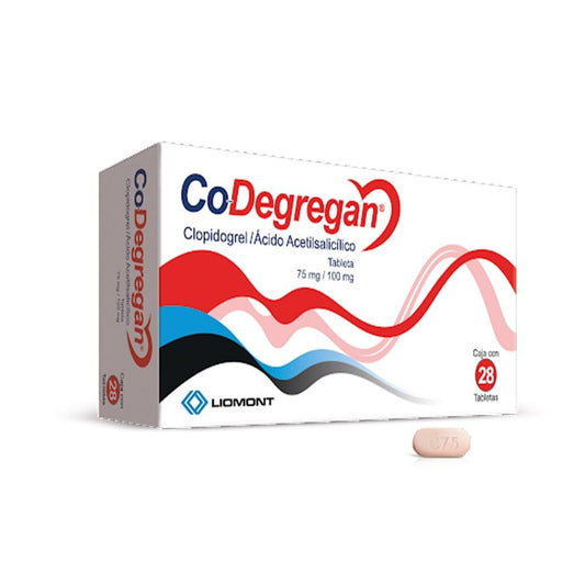 CO-DEGREGAN 75/100MG 28 TAB