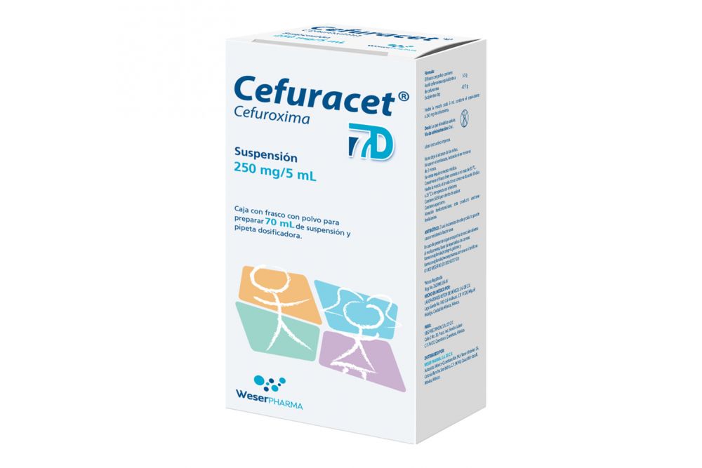 CEFURACET 7D 250MG/5ML SUSP 70ML