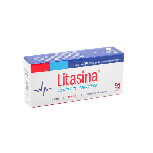 LITASINA LR 100 MG 30 TAB