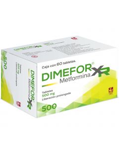 DIMEFOR XR LP 500 MG 60 TAB
