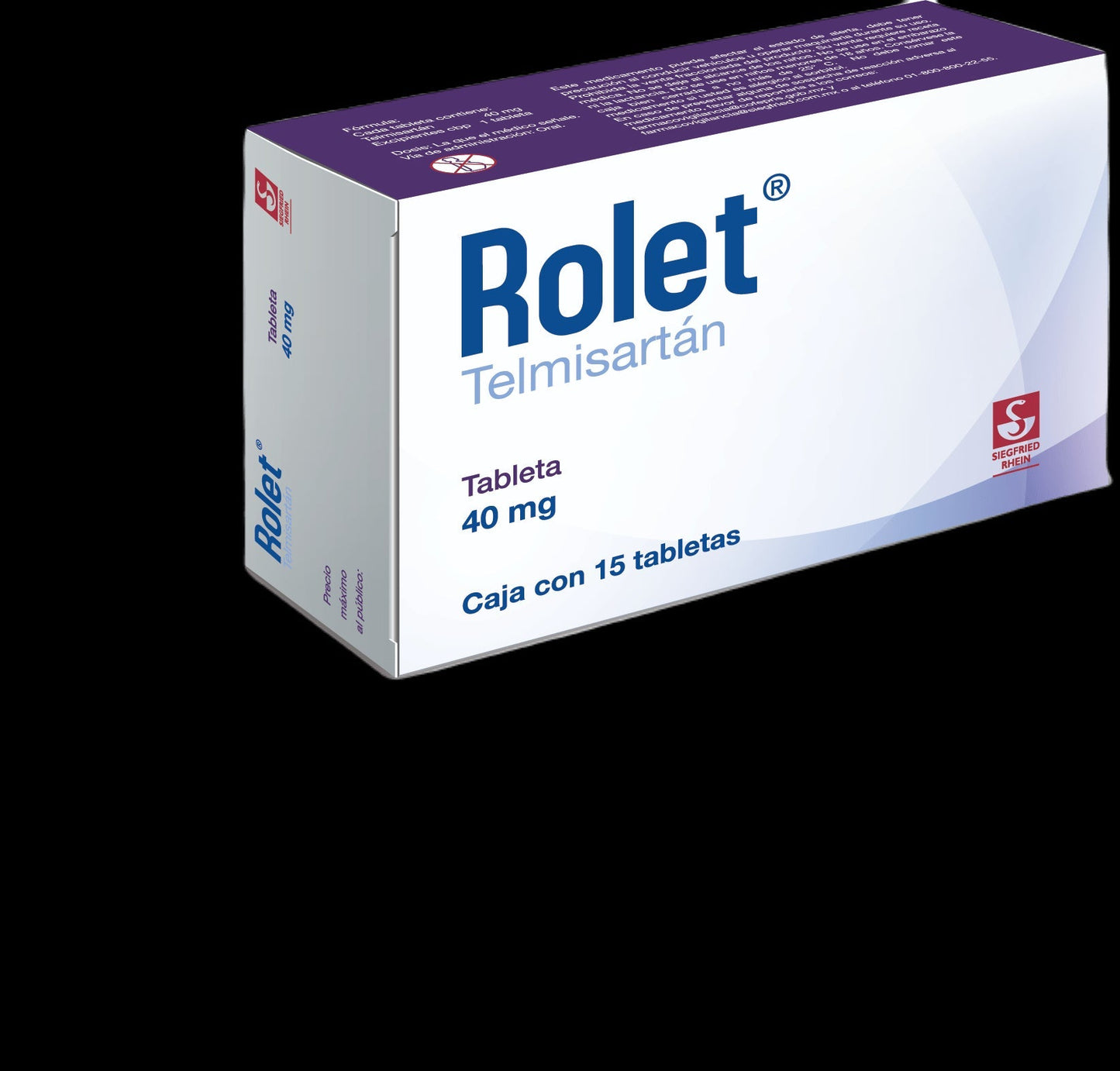 ROLET 40 MG 15 TAB