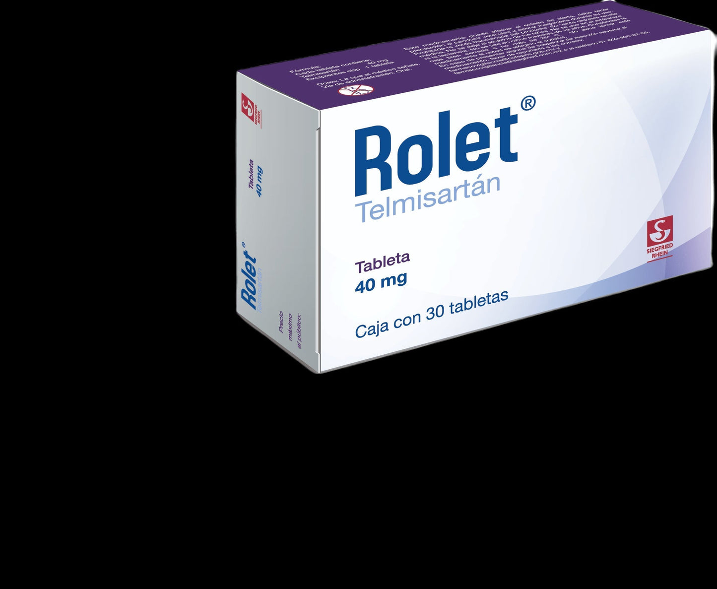 ROLET 40 MG 30 TAB