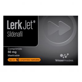 LERK JET 50MG MASTICABLE 10 CPR