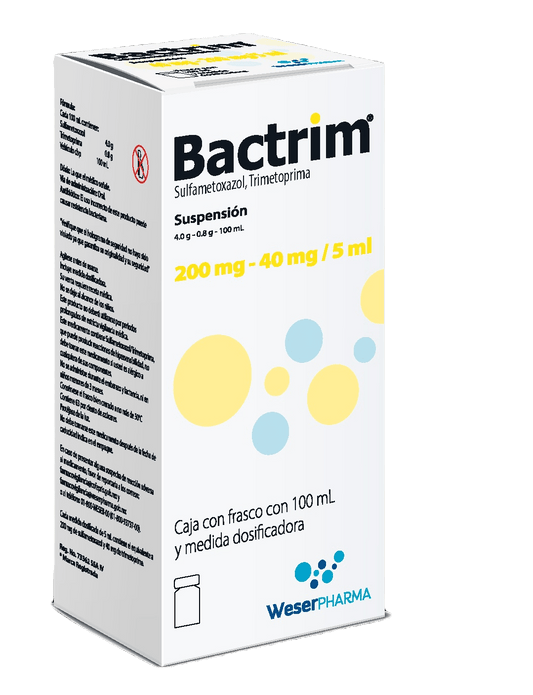 BACTRIM 200/40MG SUSP 100ML