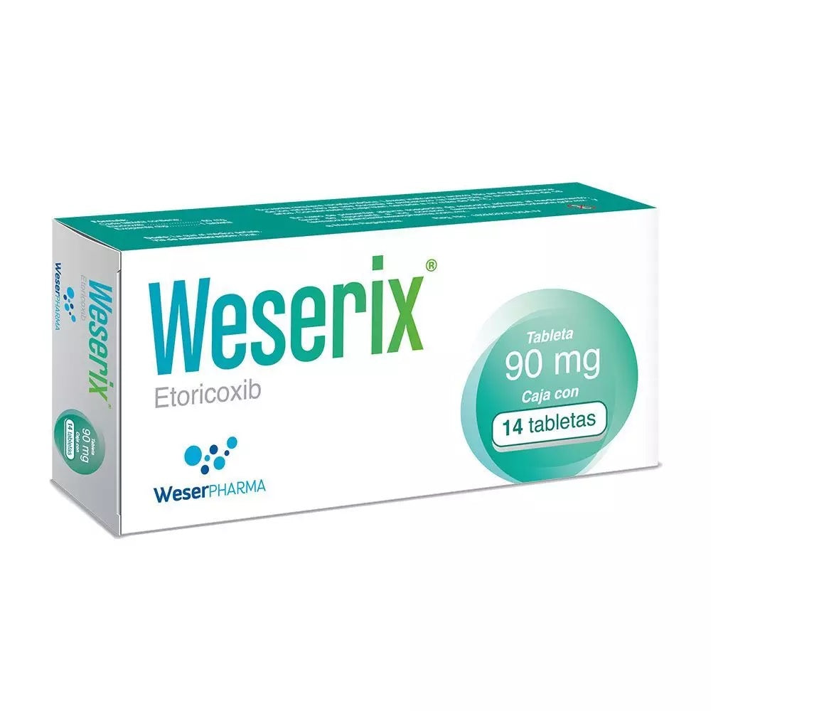 WESERIX 90 MG 14 TAB