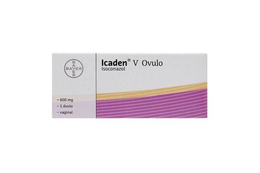 GYNO-ICADEN 600 MG 1 OVULO VAG