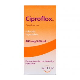 CIPROFLOX INY 400 MG 200 ML