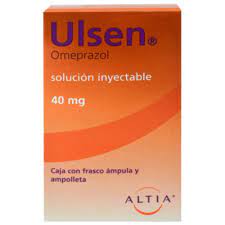 ULSEN 40 MG SOL INY FA C/AMPOLLETA