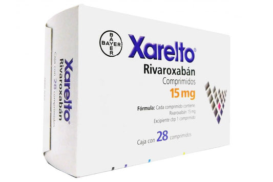 XARELTO 15 MG 28 CPR