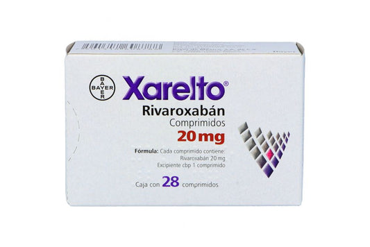 XARELTO 20 MG 28 CPR