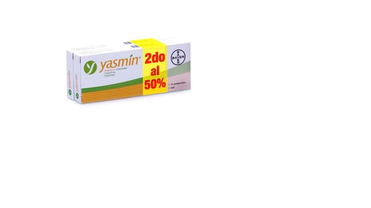 YASMIN 3/0.03 MG 21 CPR DUO