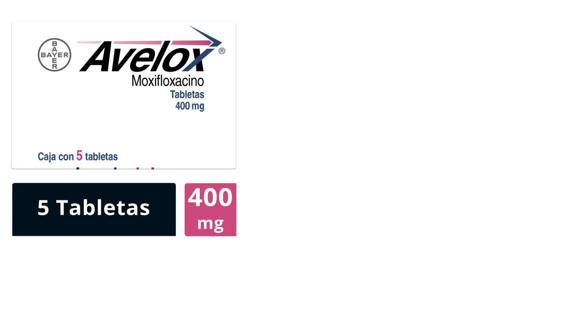 AVELOX 400 MG 5 TAB