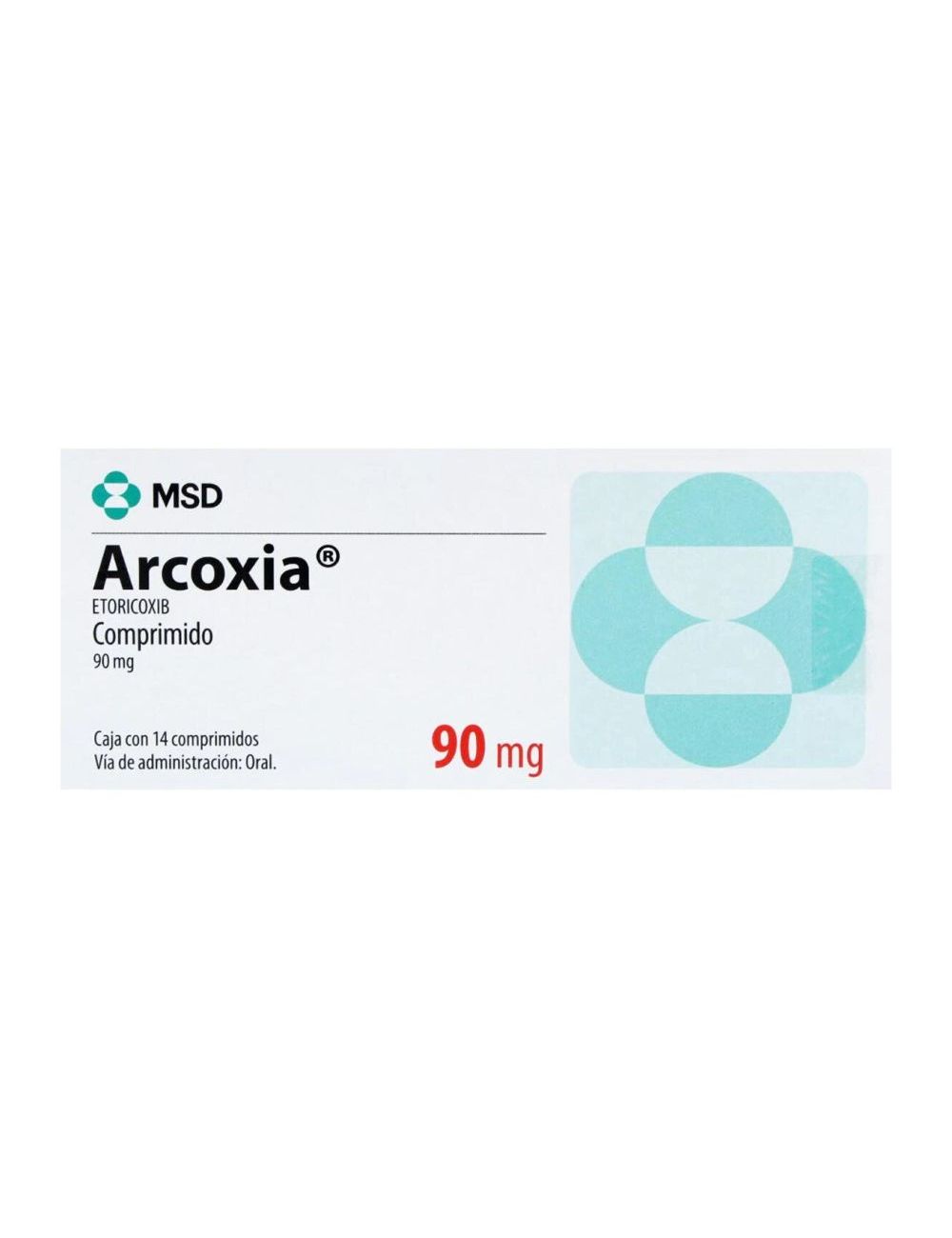 ARCOXIA 90 MG 14 CPR