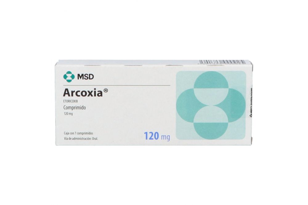 ARCOXIA 120 MG 7 CPR