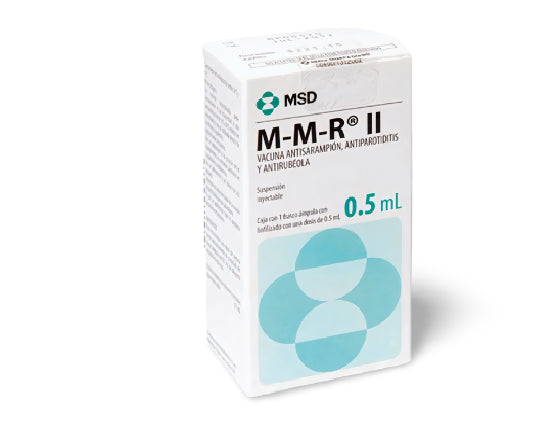 MMR II SUSP INY F.A. 0.5 ML