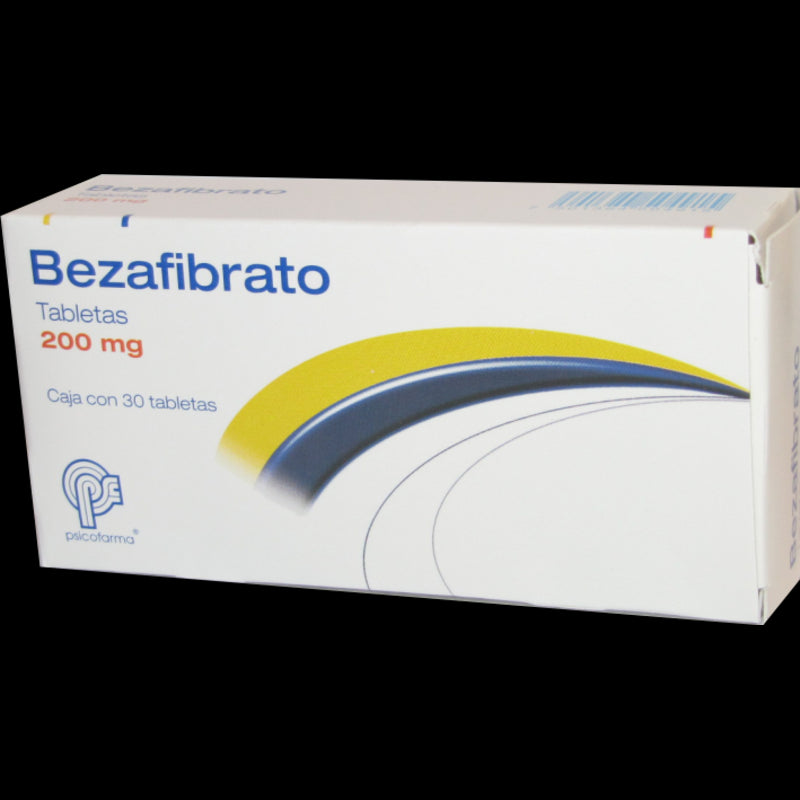 BEZAFIBRATO 30 TAB 200 MG