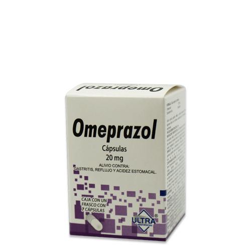 OMEPRAZOL 7 CAPS 20 MG