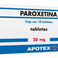 PAROXETINA 10 TAB 20 MG