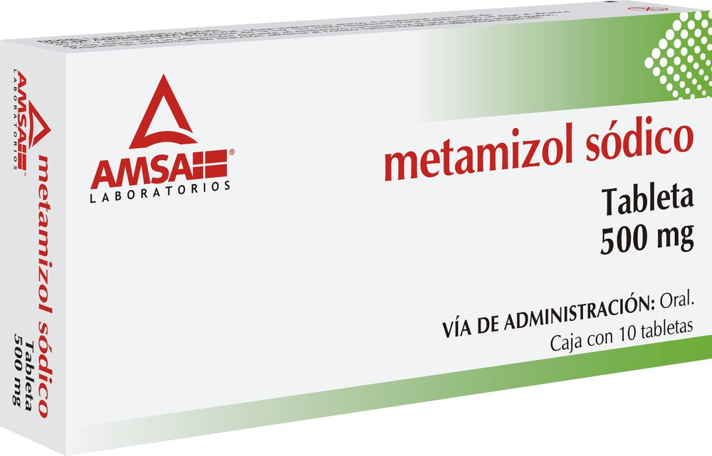 METAMIZOL SODICO  10 TAB 500 MG