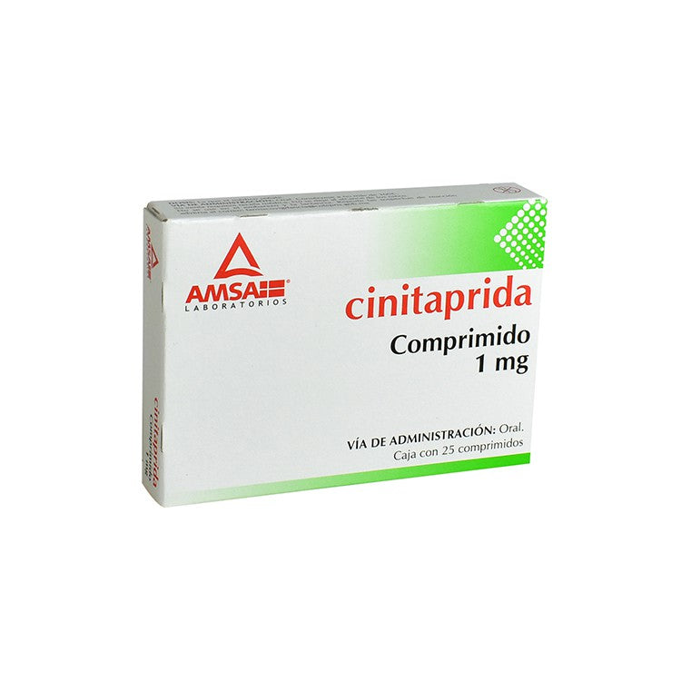 CINITAPRIDA 25 COMP 1 MG