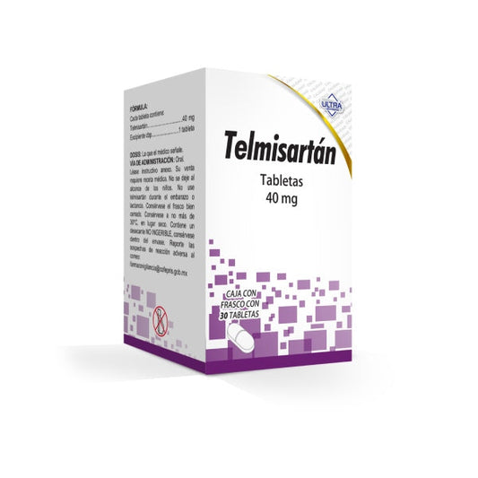 TELMISARTAN 30 TAB 40MG