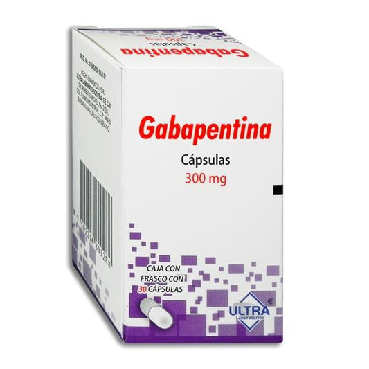 GABAPENTINA 30 CAPS 300MG