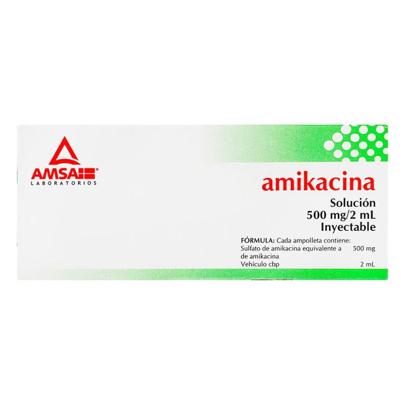 AMIKACIN IM 500MG AMP 2X2ML LGEN